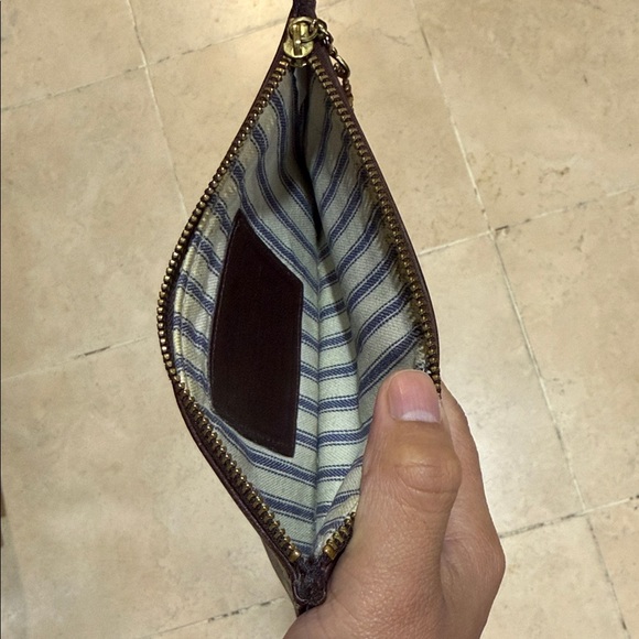 Vintage Coach Skinny Wallet Case Pouch Mahogany 7170 - Picture 4 of 5